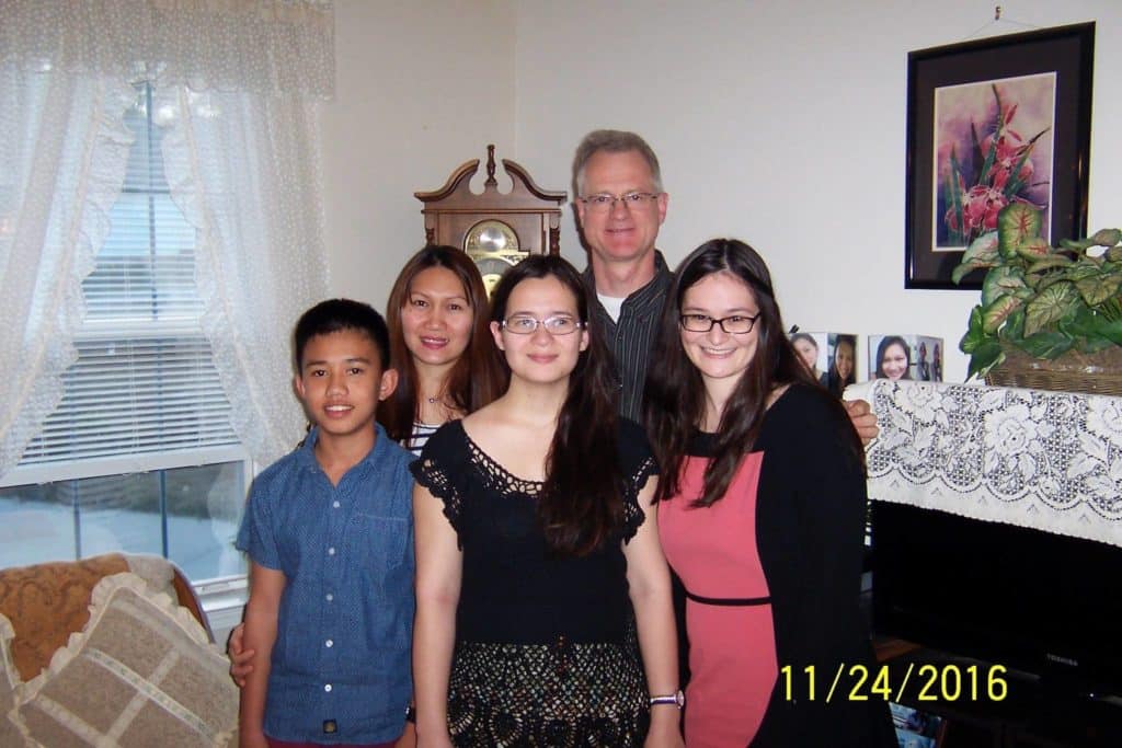 Dutch Fork Driving School Instructor Richard Zimmer and his family